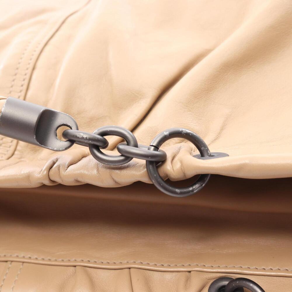 BOTTEGA VENETA Cream Leather Intrecciato Tote Bag - Picture 7 of 12